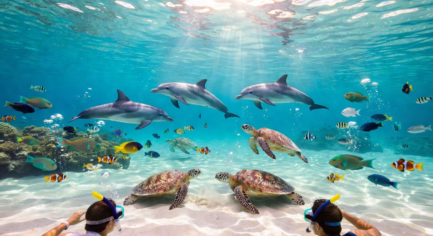 Dolphins & Sea Turtles Trip